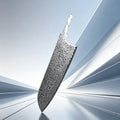 Hand Forged Damascus Steel Blade Blank – DIY Santoku Knife
