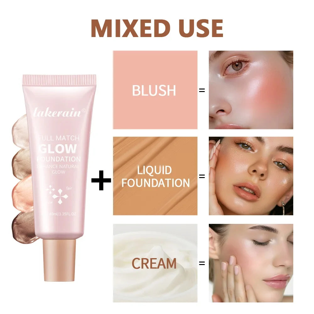 Natural Glow Liquid Highlighter & Bronzing Foundation Drops