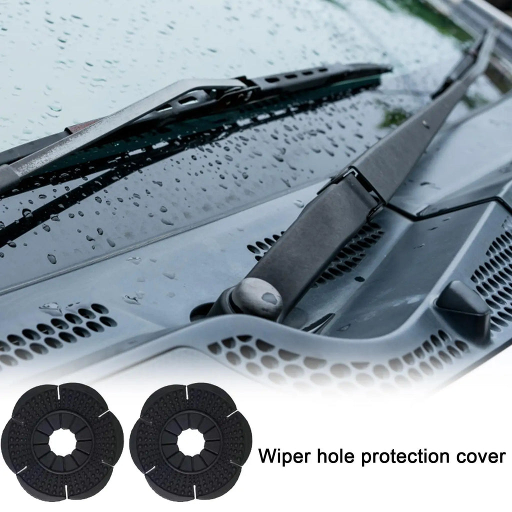 Windshield Wiper Hole Covers Universal Soft Sleeve Car Front