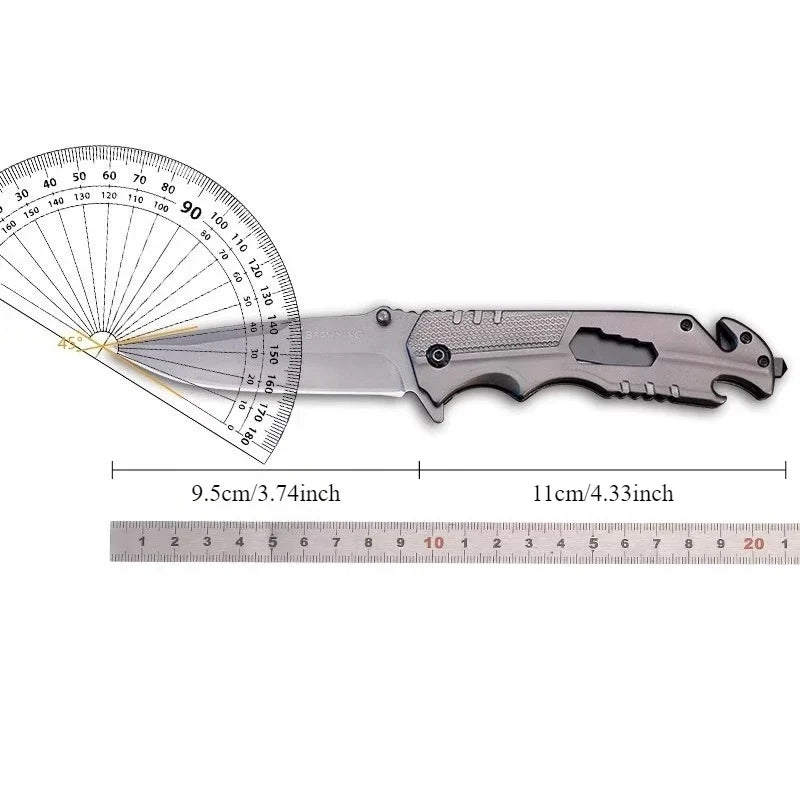 Folding Pocket Knife – Sharp Stainless Steel Fruit & Meat Blade