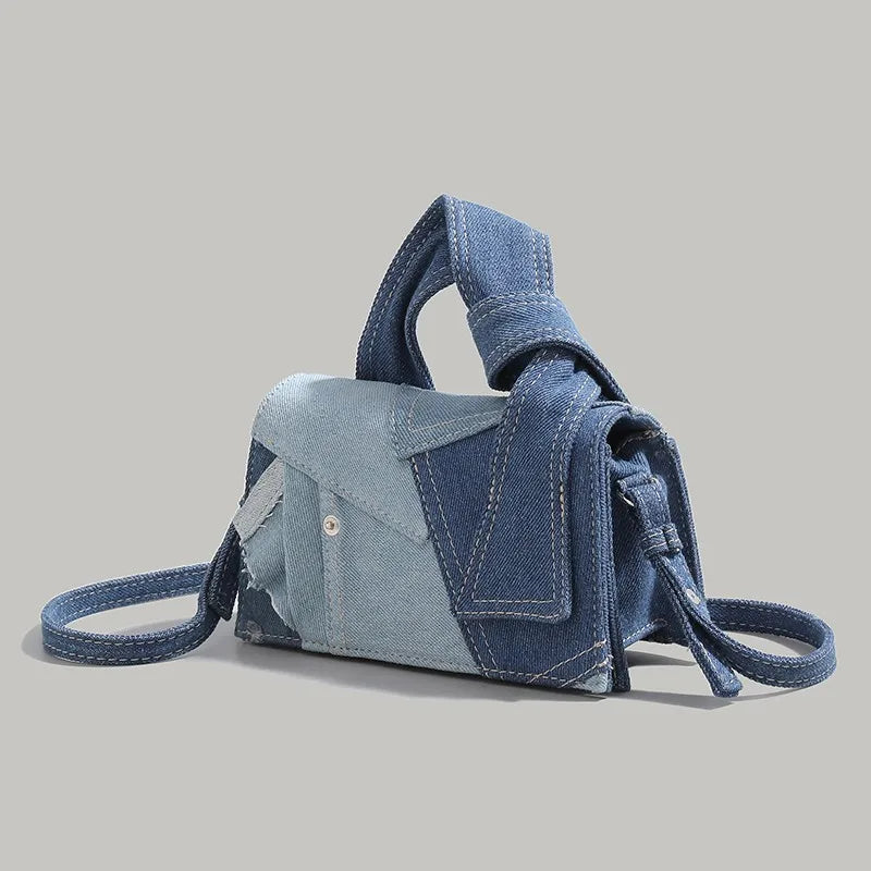 Boho Chic Mini Square Bag for Women | Compact Everyday Handbag