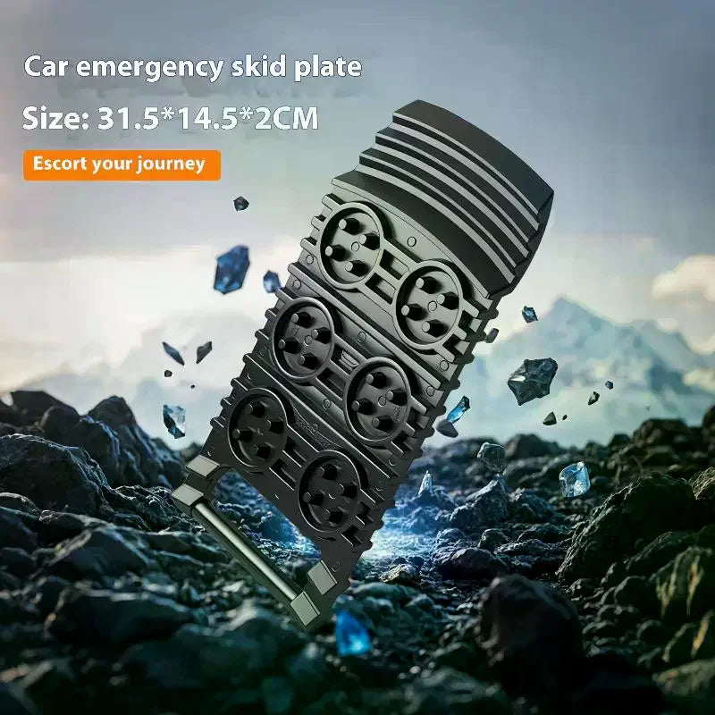 Car Tire Emergency Anti-skid Board Recovery Tracks Traction Mat Snow