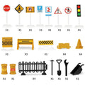 Large City Road Map DIY Scene Signs Car Parking Lot Game Children