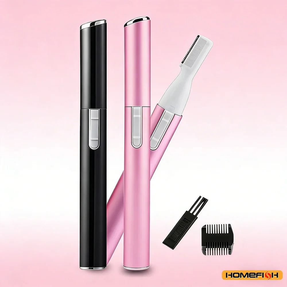 Women Mini Electric Trimmer Eyebrow Facial Body Hair Removal Neck