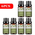 PHATOIL 6-Piece Pure Essential Oil Set – Diffuser & Aromatherapy