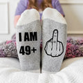 50 & Fabulous Socks – Funny 50th Birthday Gift for Women
