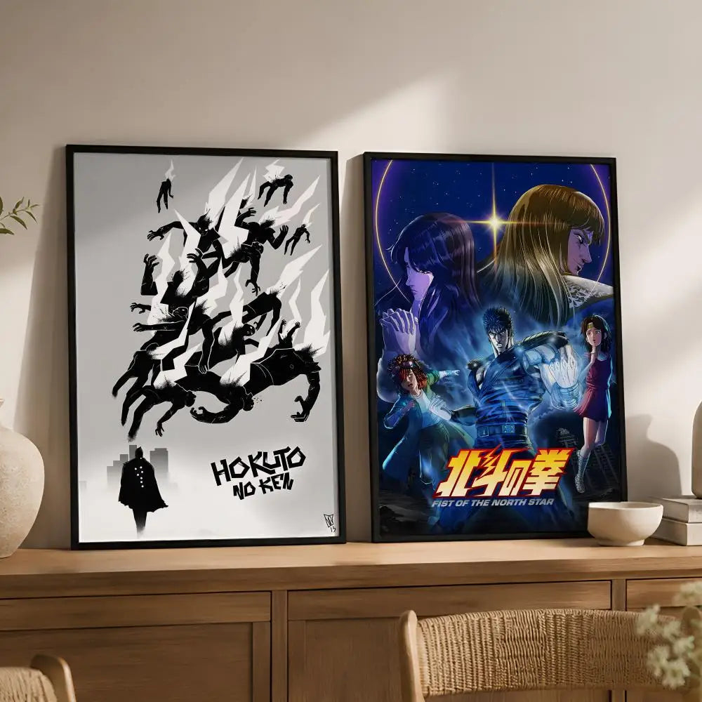 Fist of the North Star Anime Poster – Peel & Stick PVC Wall Art