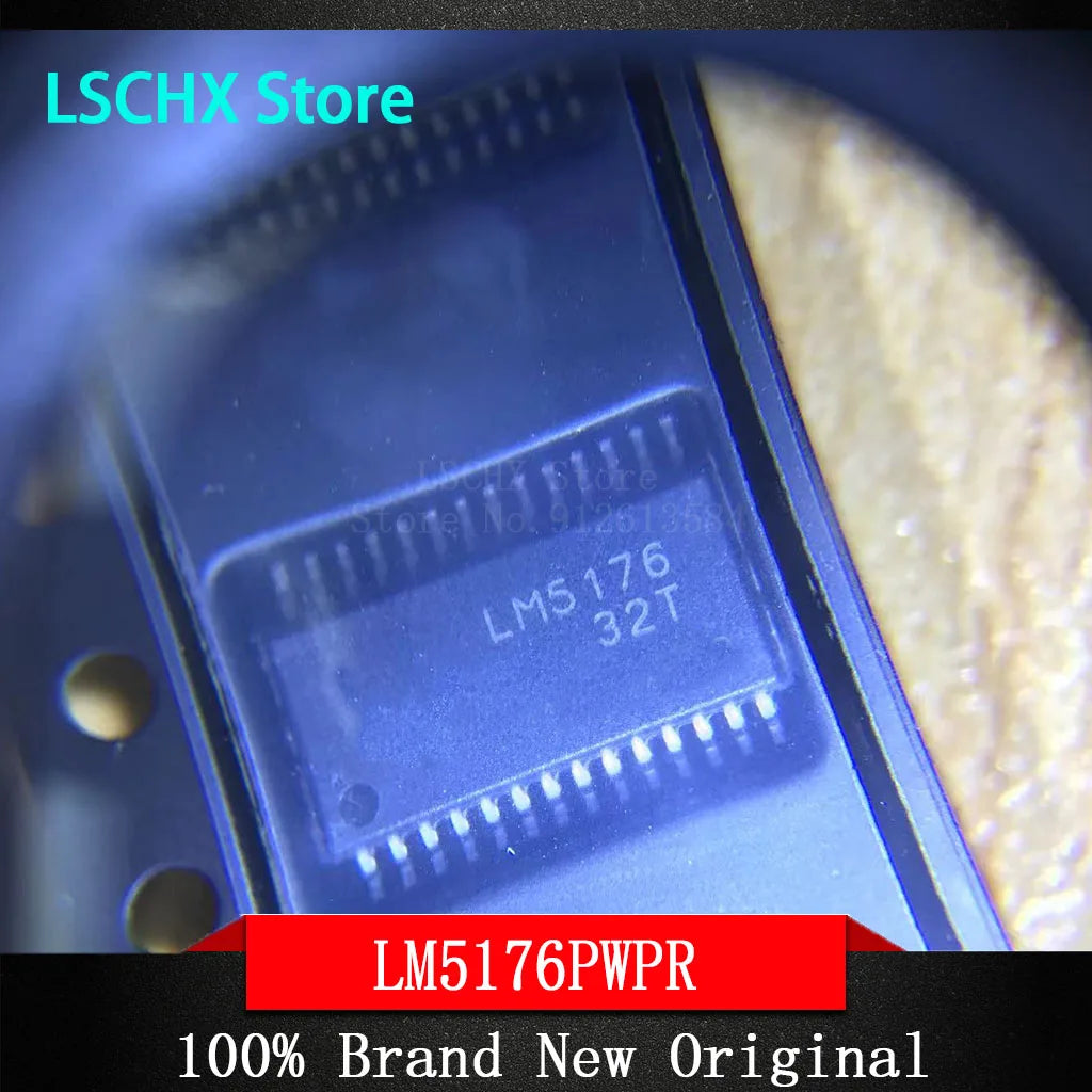 5pcs LM5176 HTSSOP-28 55V 4-Switch Buck/Boost Controller IC