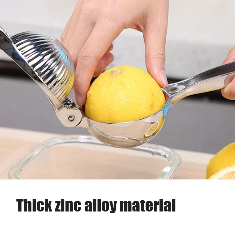 Manual Citrus Juicer – Zinc Alloy Lemon & Orange Juice Press