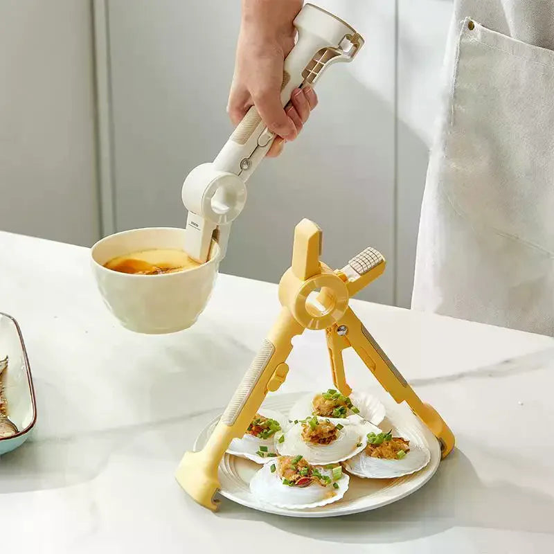 2-in-1 Silicone Hot Plate Gripper & Anti-Scald Bowl Holder