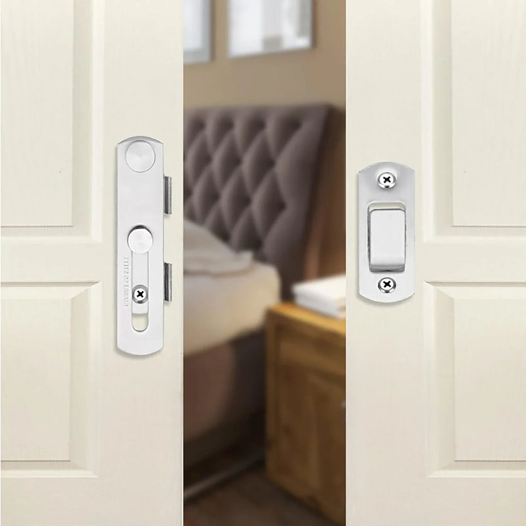 Stainless Steel Child Safety Sliding Cabinet Door Bolt Lock