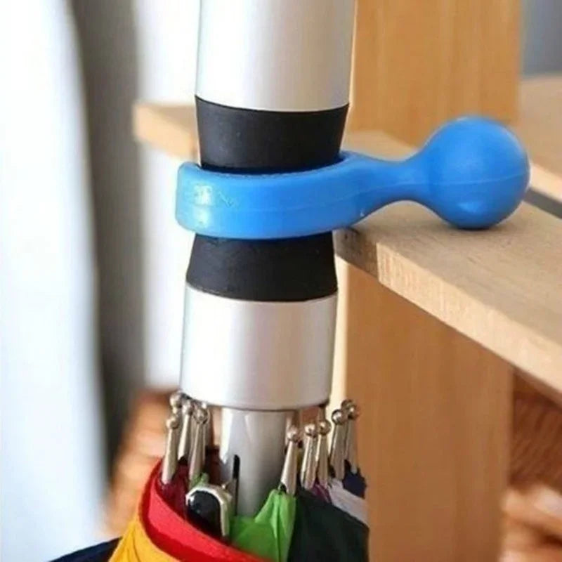 3-Pack Colorful Umbrella Hook Holder Bracket & Storage Rack