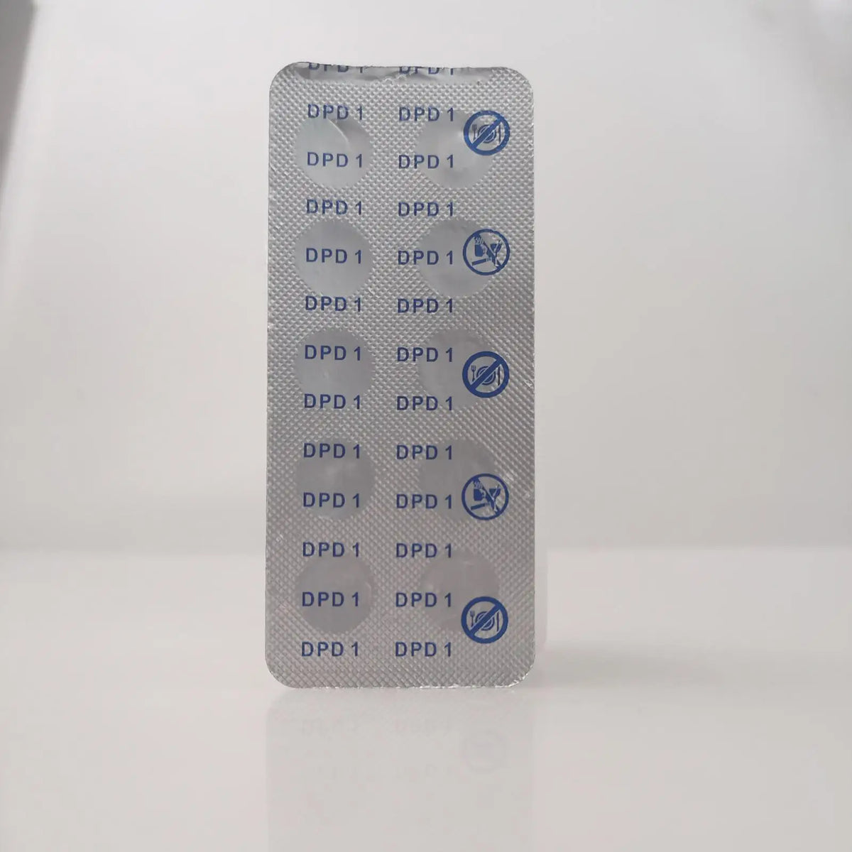 Water Chlorine Test Tablets Fast DPD1 Visual Range Testing