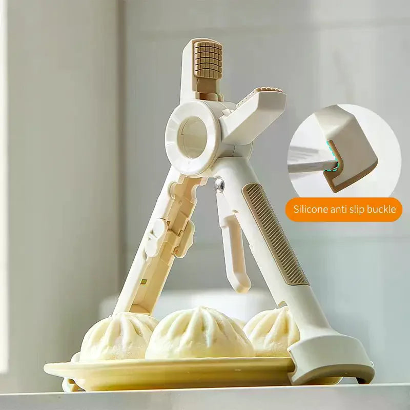 2-in-1 Silicone Hot Plate Gripper & Anti-Scald Bowl Holder