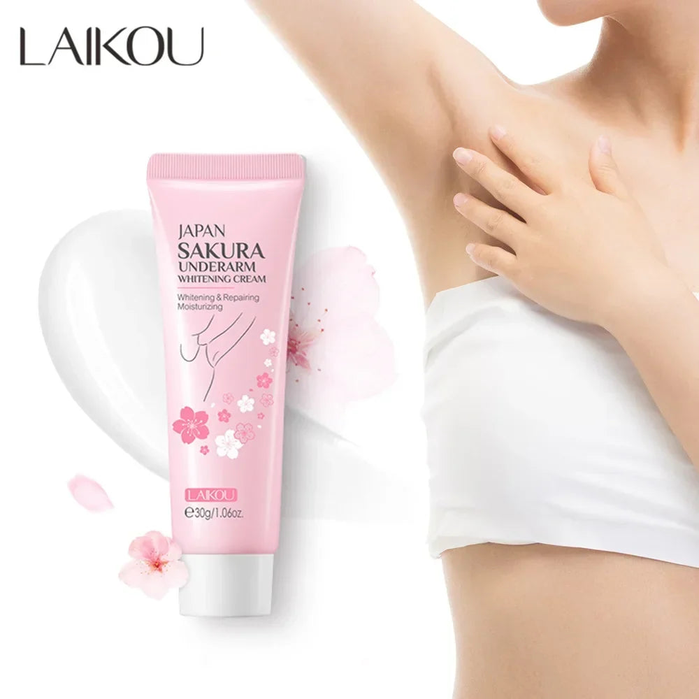 Laikou Sakura Underarm Brightening Cream – Dark Skin 30g