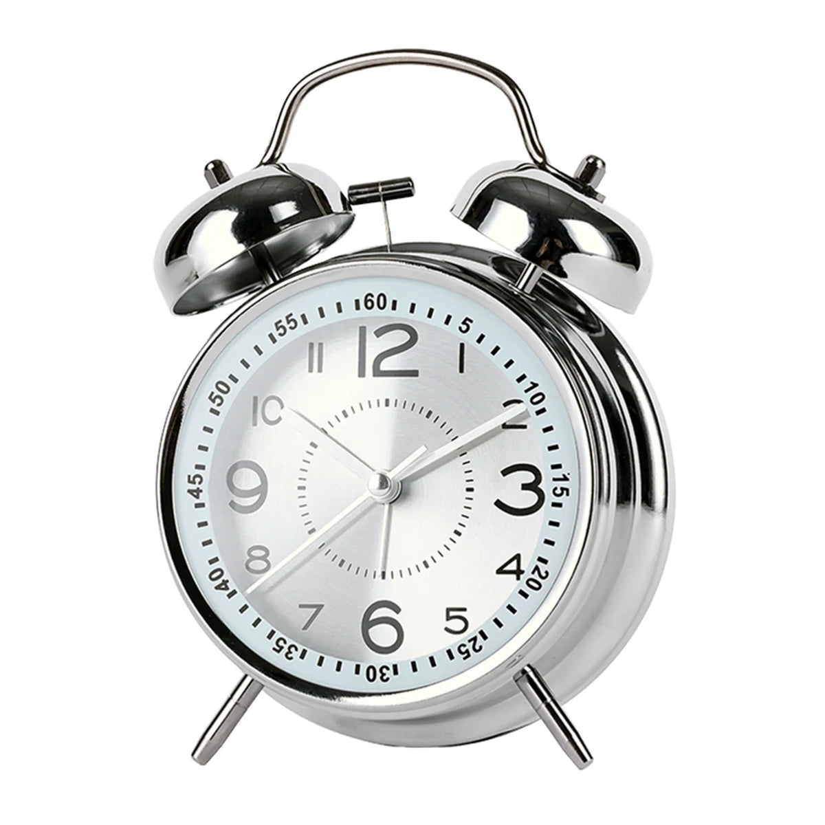 Twin-Bell Vintage Alarm Clock | Loud, Compact & Retro
