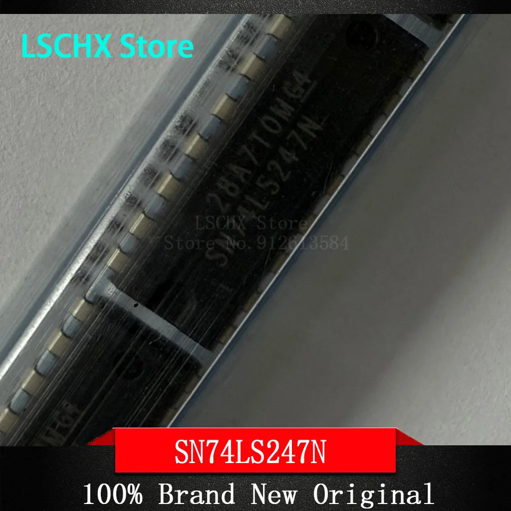 10pcs SN74LS DIP Logic ICs – 74LS138 74LS08 74LS247 & More