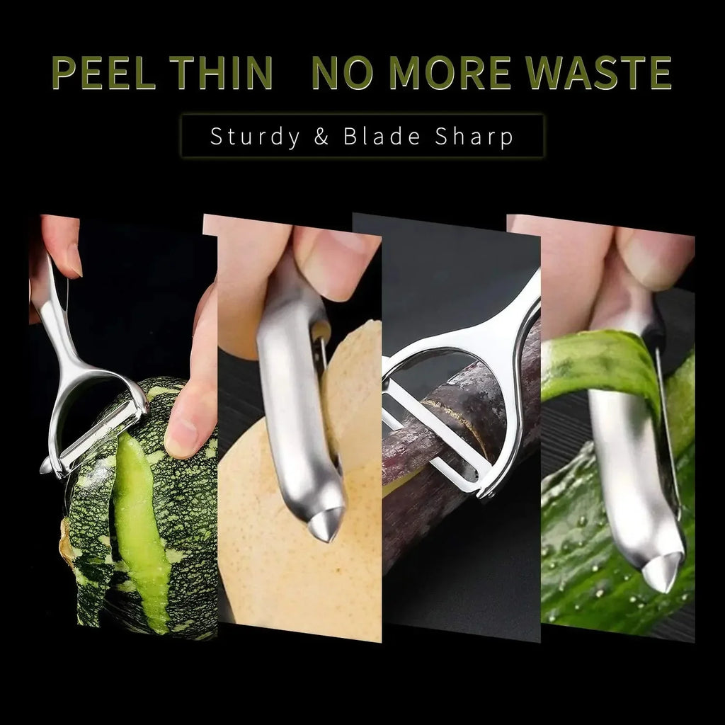 Stainless Steel Vegetable Fruit Peeler Set – I & Y Shape