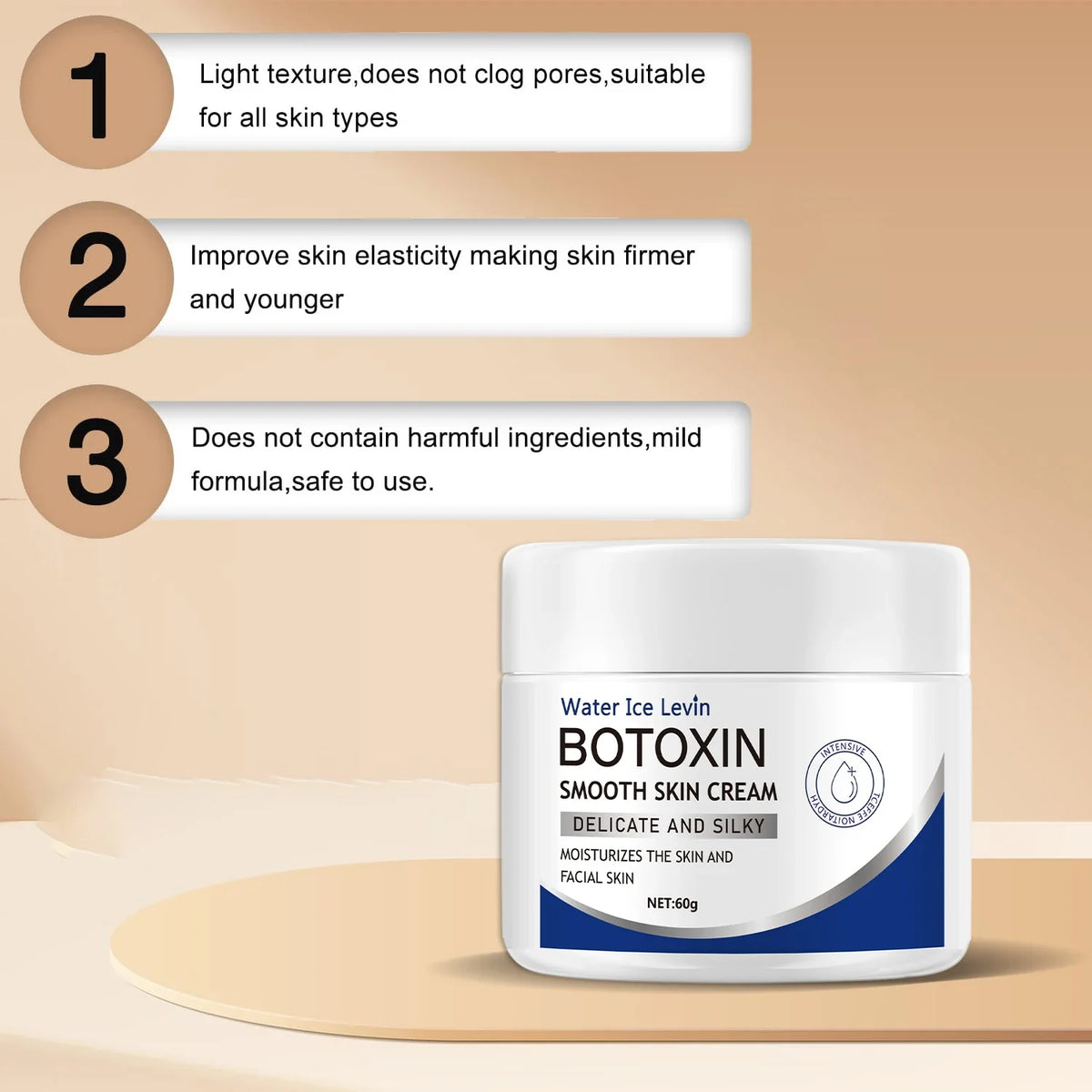 Btxin Firming Moisturizing Cream – All Skin Types, Non-Greasy