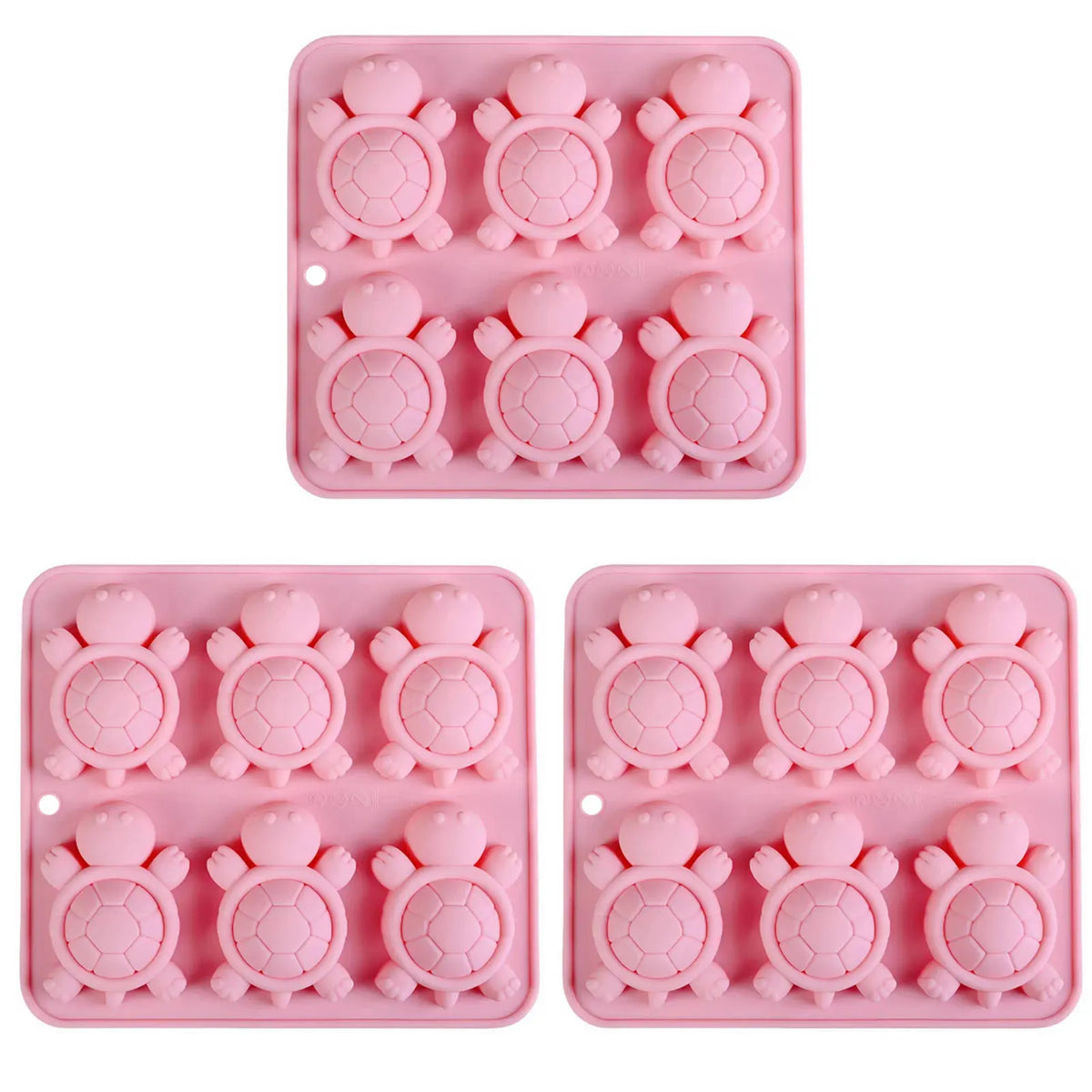 3D Sea Turtle Silicone Mold – 36-Cavity Ice Tray & Baking Mold