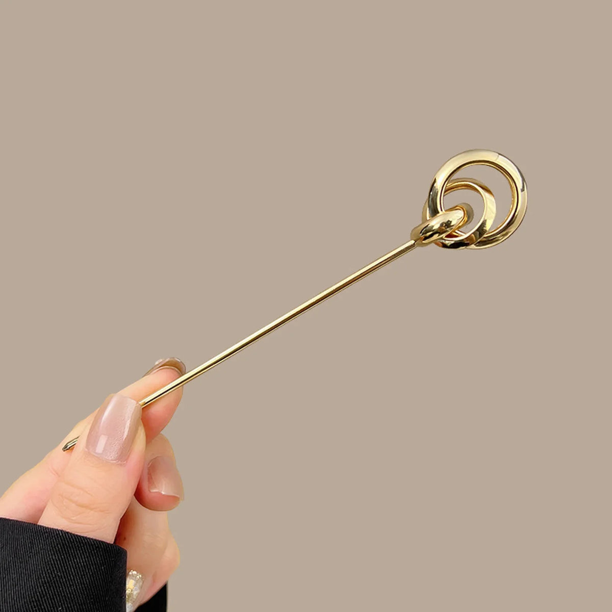 Women's Geometric Sphere Metal Hairpin | Alloy Hair Clip