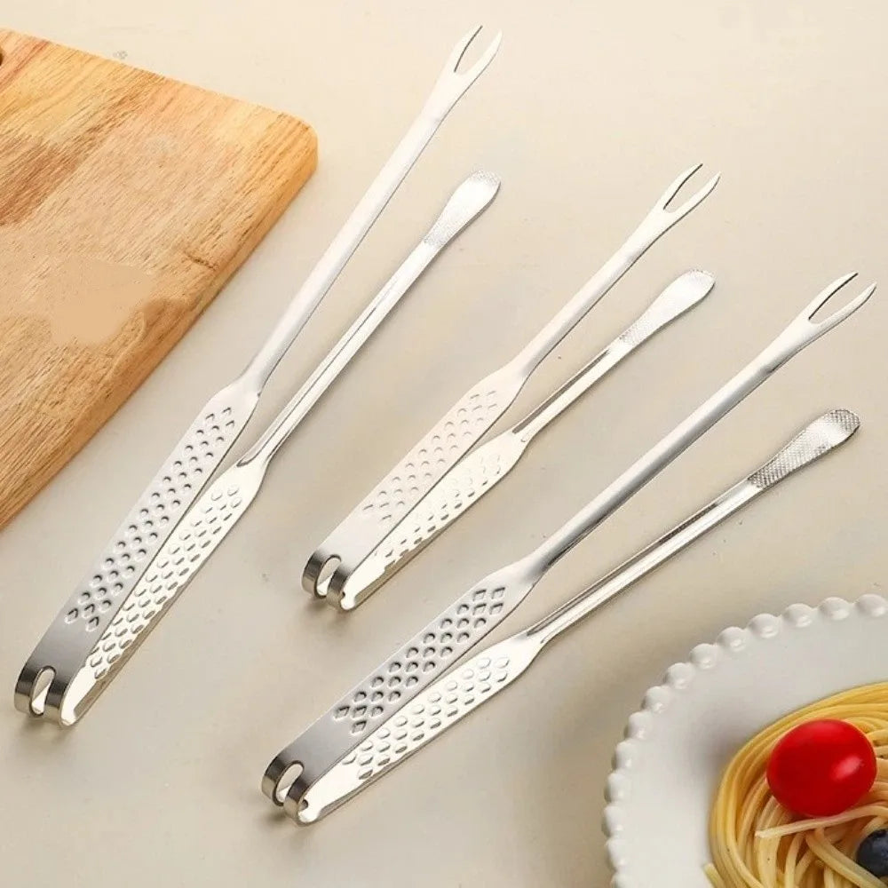 Stainless Steel BBQ Tongs | Long Handle Grill Tongs – 3 Sizes