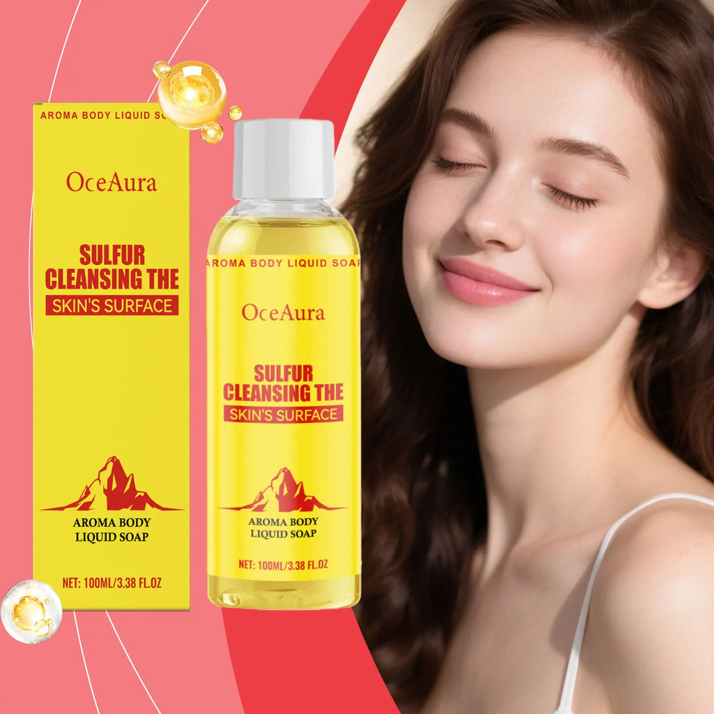 OceAura Gentle Exfoliating Hydrating Shower Gel 100ml