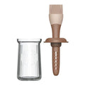 3-in-1 Silicone Basting Brush with Oil Bottle & Lid