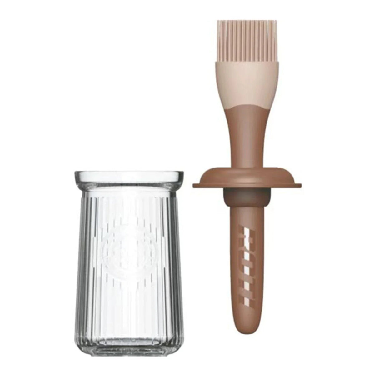 3-in-1 Silicone Basting Brush with Oil Bottle & Lid