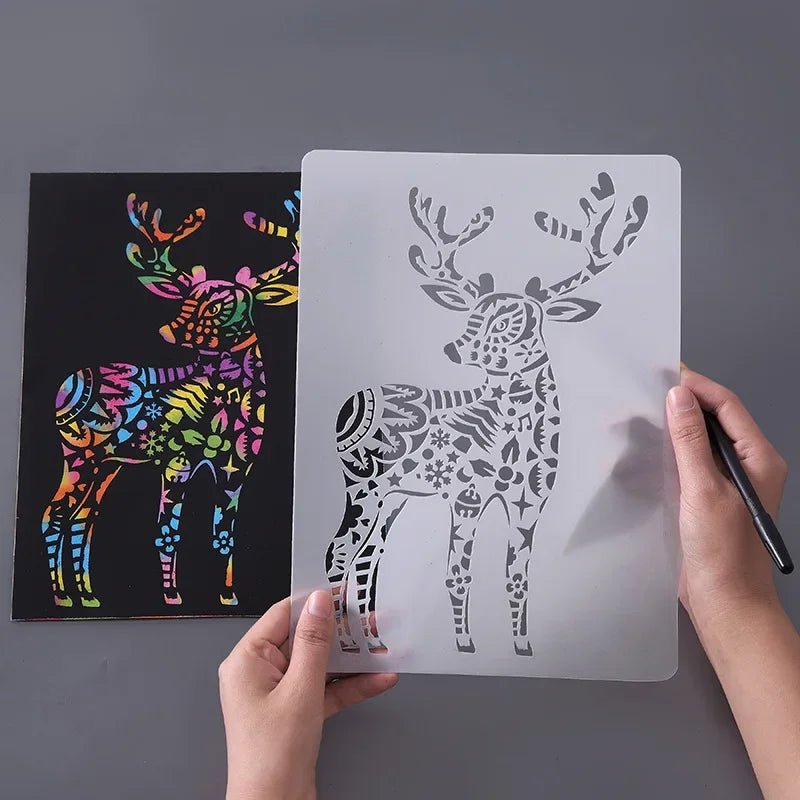 DIY Animal Stencils – Drawing Templates for Painting & Decor