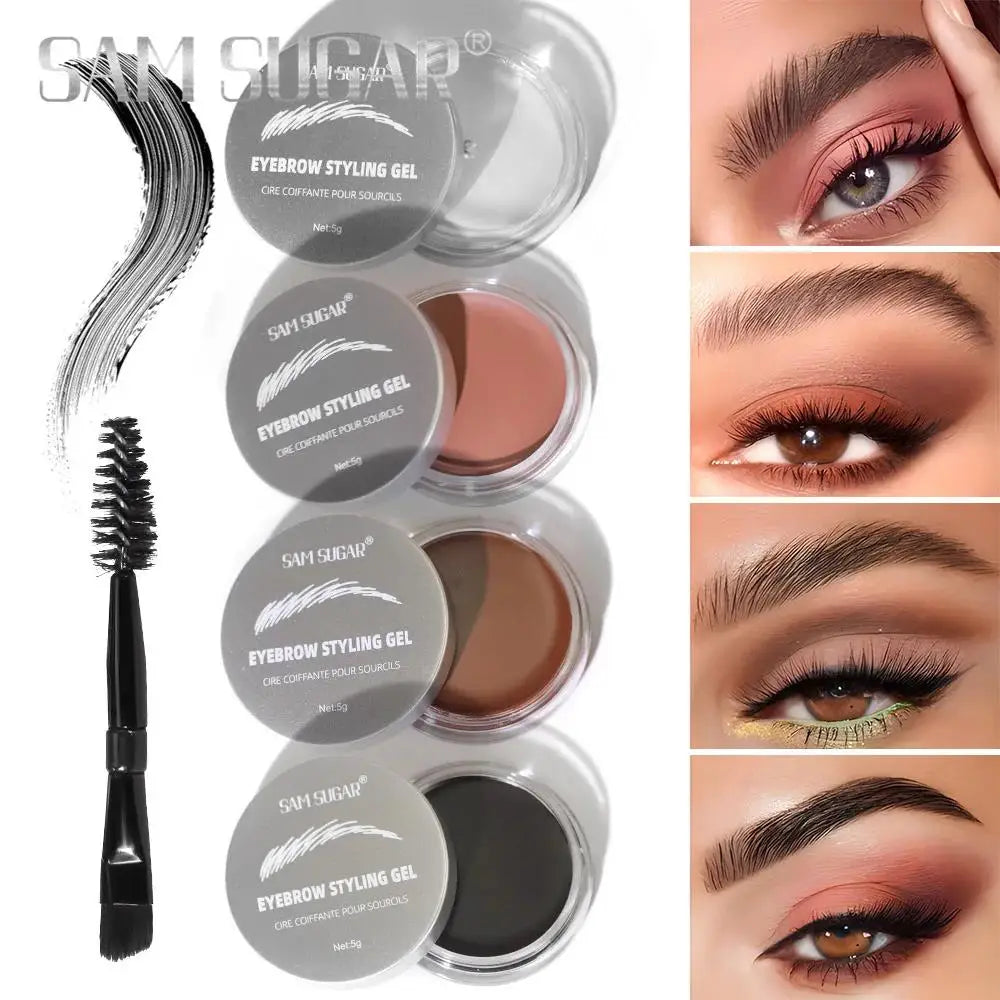 SAM SUGAR Waterproof Eyebrow Gel – Long-Lasting Brow Wax