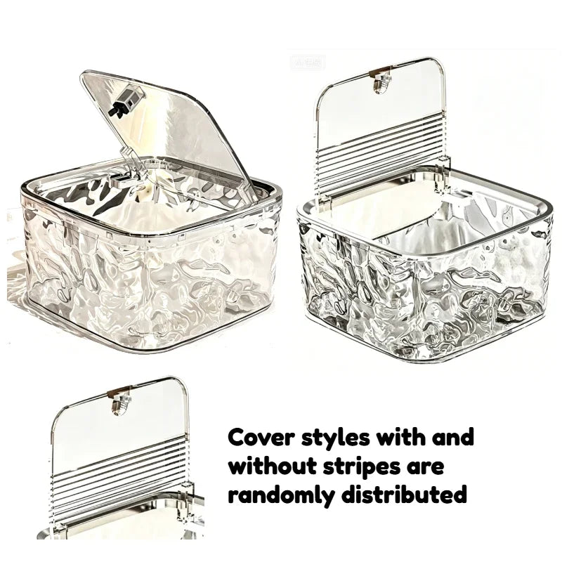 Hair Accessories Organizer Storage Box Clear Acrylic Tie Headband