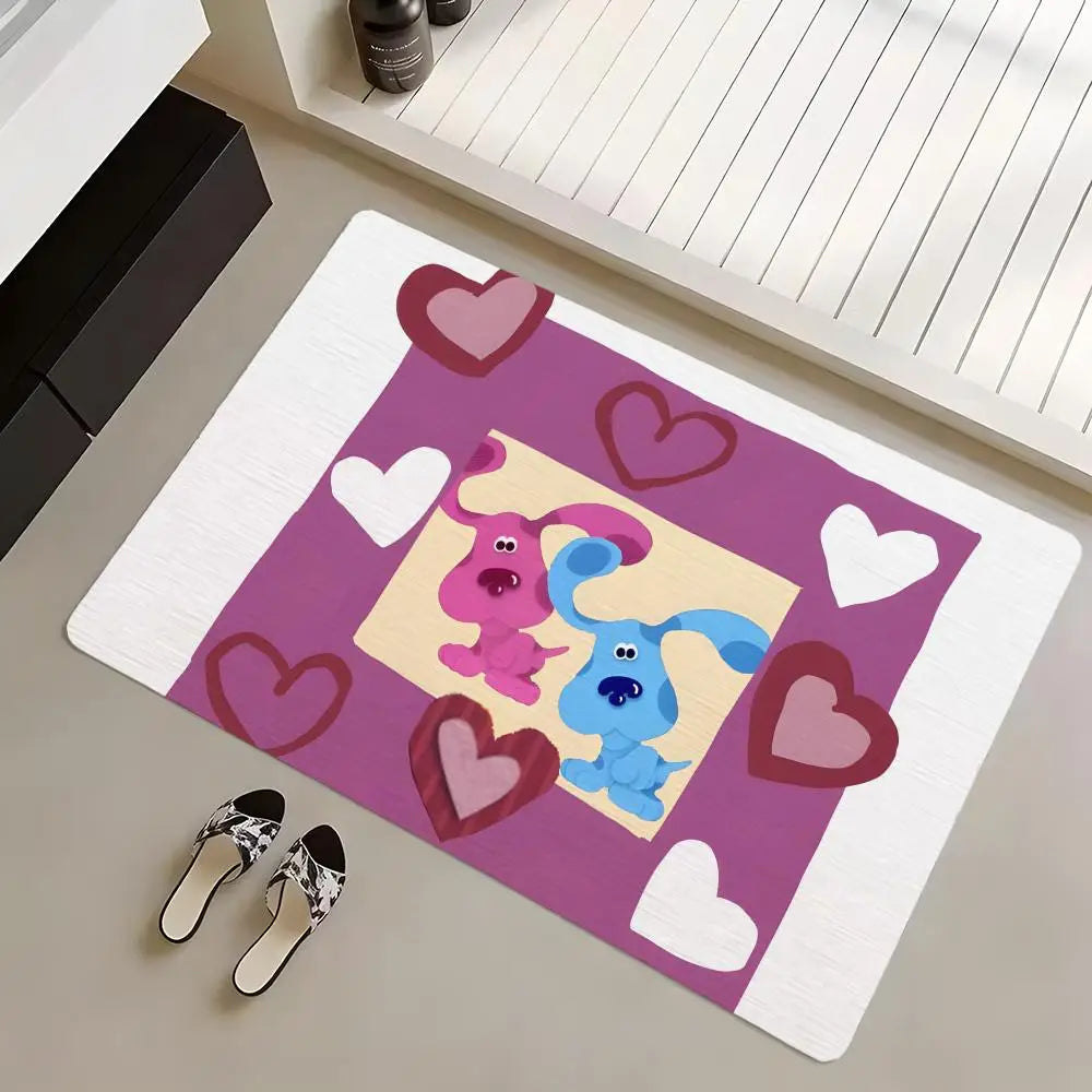 Cartoon Diatomite Bath Mat – Quick Dry, Absorbent & Anti-Slip