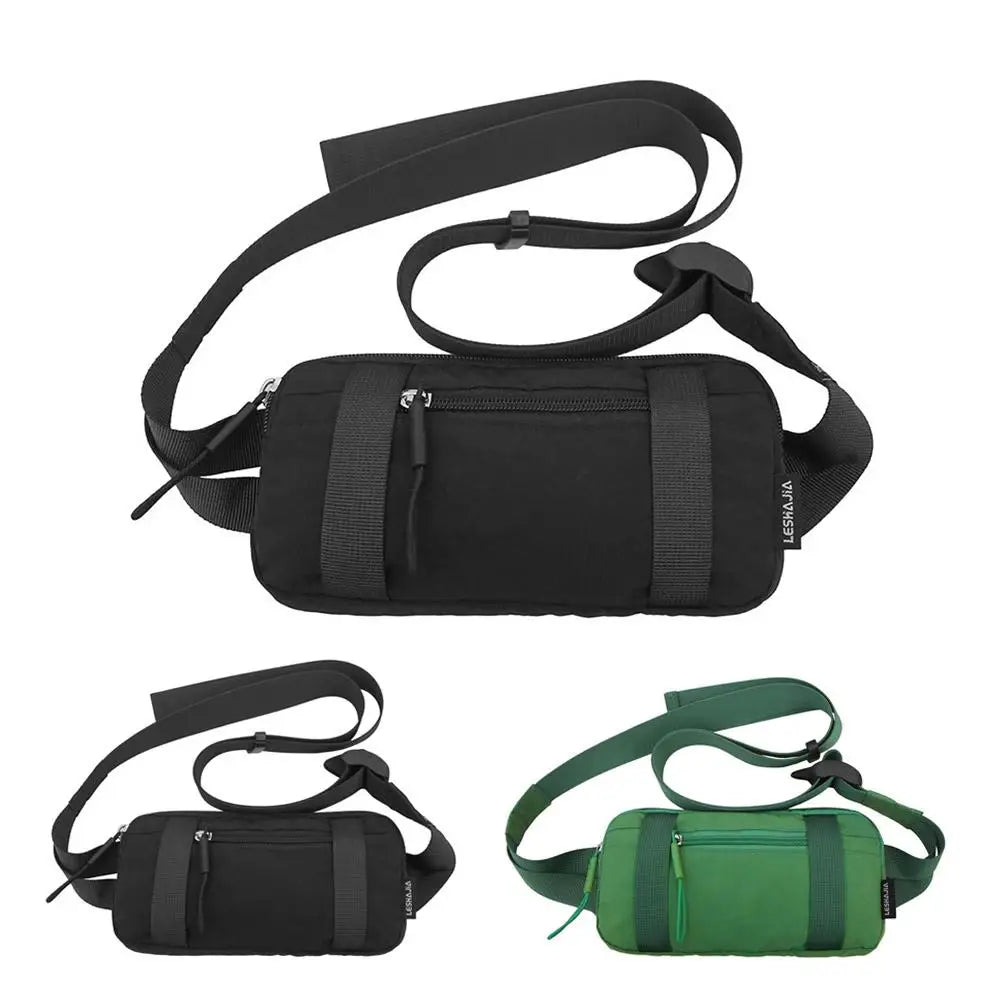 Sport Mini Chest Bag – Waterproof Nylon Fanny Pack Men Women