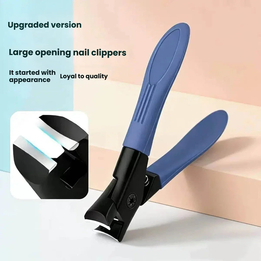 Anti-splash Large Opening Nail Clippers Trimmer Thick Nails Elderly