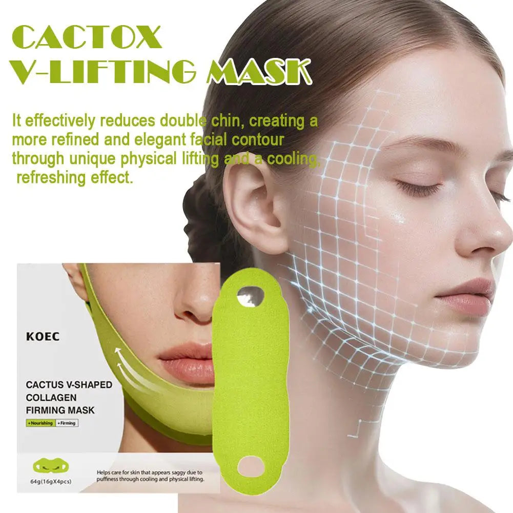 V Line Lifting Mask Collagen Neck Lift Patch Double Chin Treatment