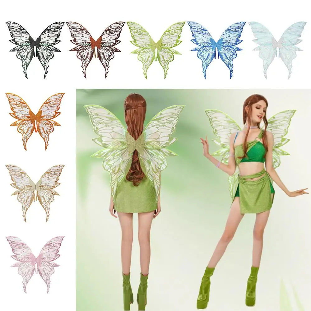 Sparkling Fairy Wings – Adult & Kids Halloween Costume