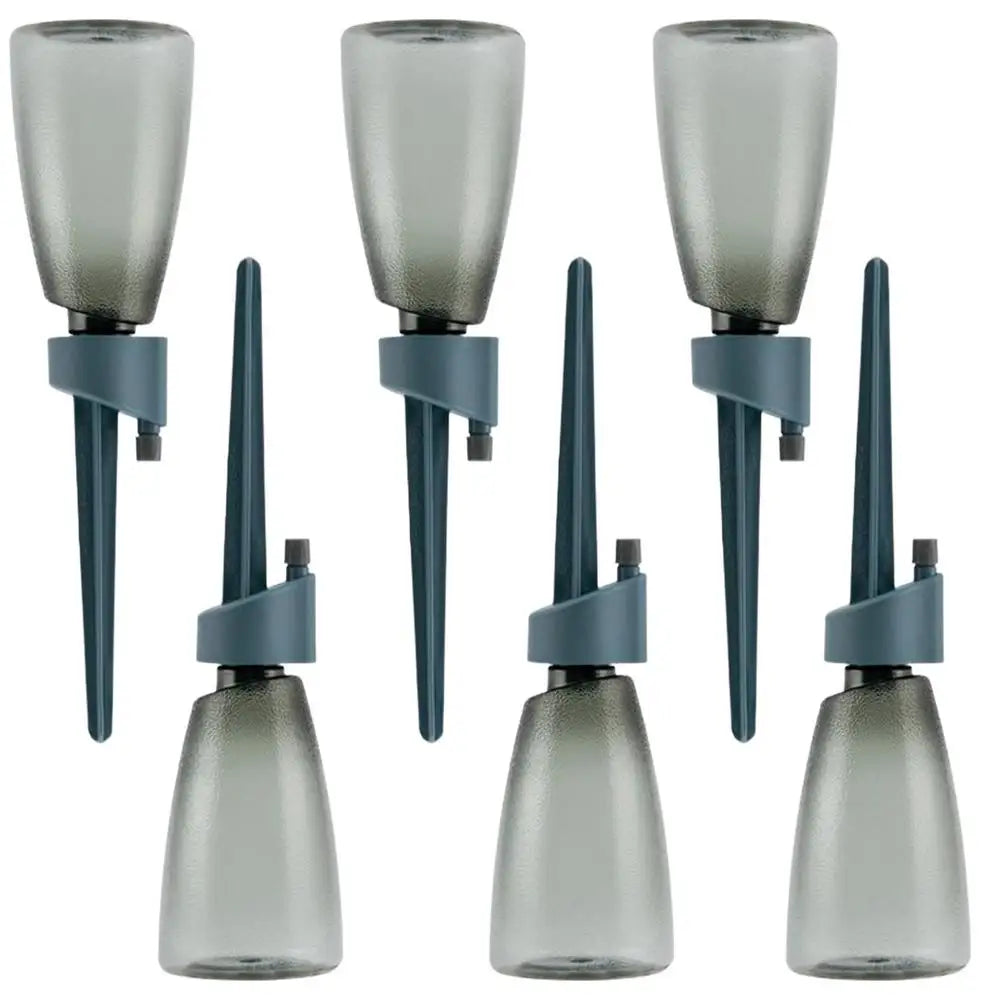 6-Pack Self-Watering Drip Irrigation Spikes | Auto Plant Feeder