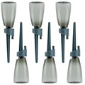 6-Pack Self-Watering Drip Irrigation Spikes for Indoor & Outdoor