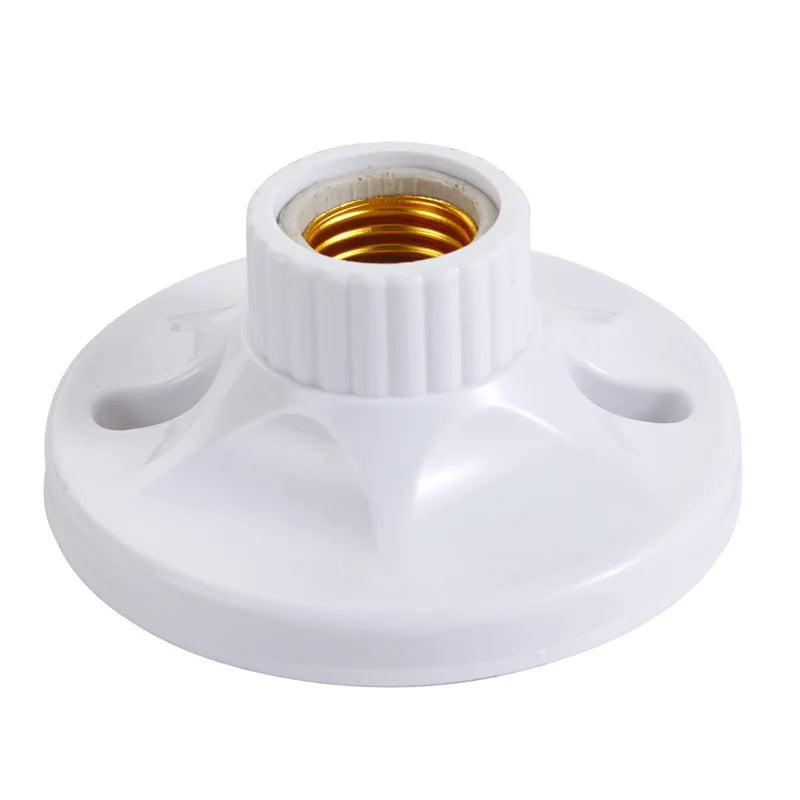 E27 Screw Surface Mounted LED Bulb Base Bakelite Liner Paperback Lamp