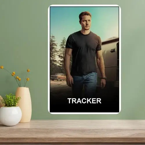 Tracker TV Show Metal Poster Sign | Aluminum Wall Decor