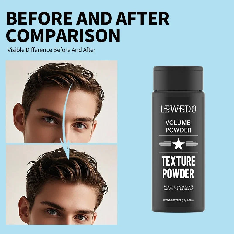 LEWEDO Hair Styling Powder Spray – Volume & Oil-Absorbing