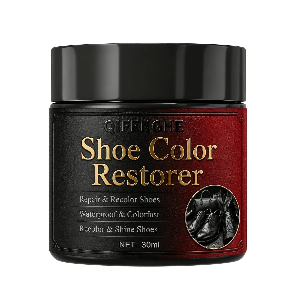 Shoe Leather Scratch Remover & Color Restorer Balm