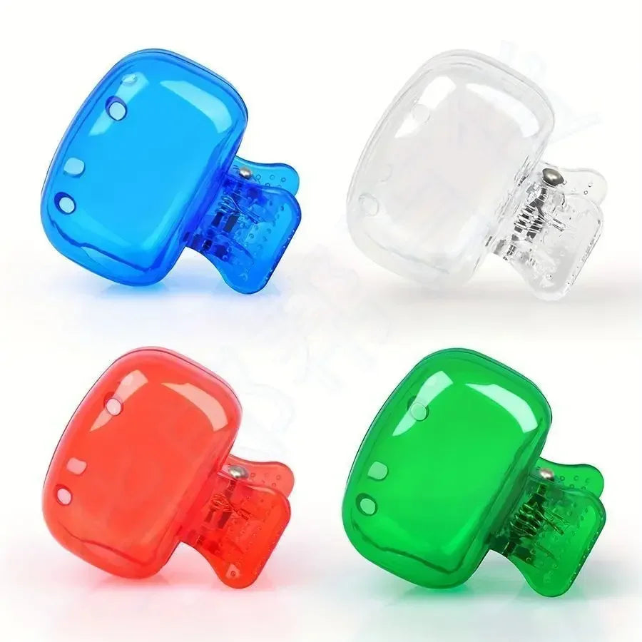 Portable Toothbrush Travel Caps & Storage Box – 5 Pack