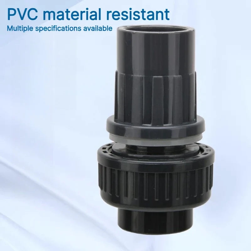 PVC Duck Bill Aquarium Pipe Fittings 20/25/32/40mm Black