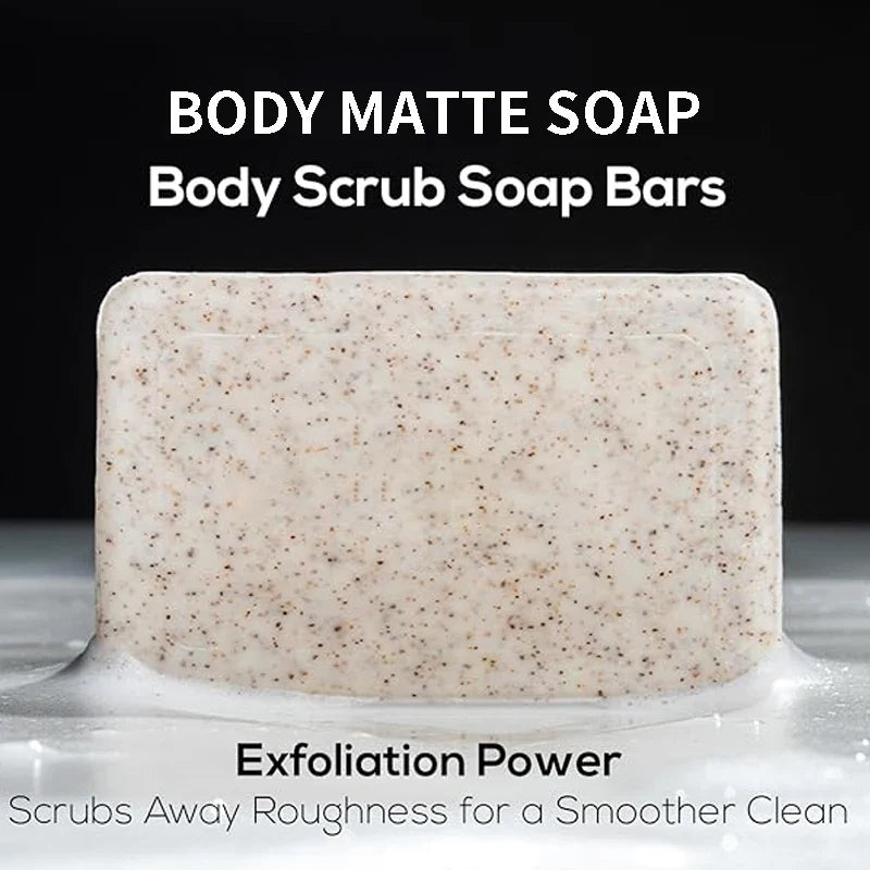 Shea Butter & Olive Oil Exfoliating Body Soap Bar 200g