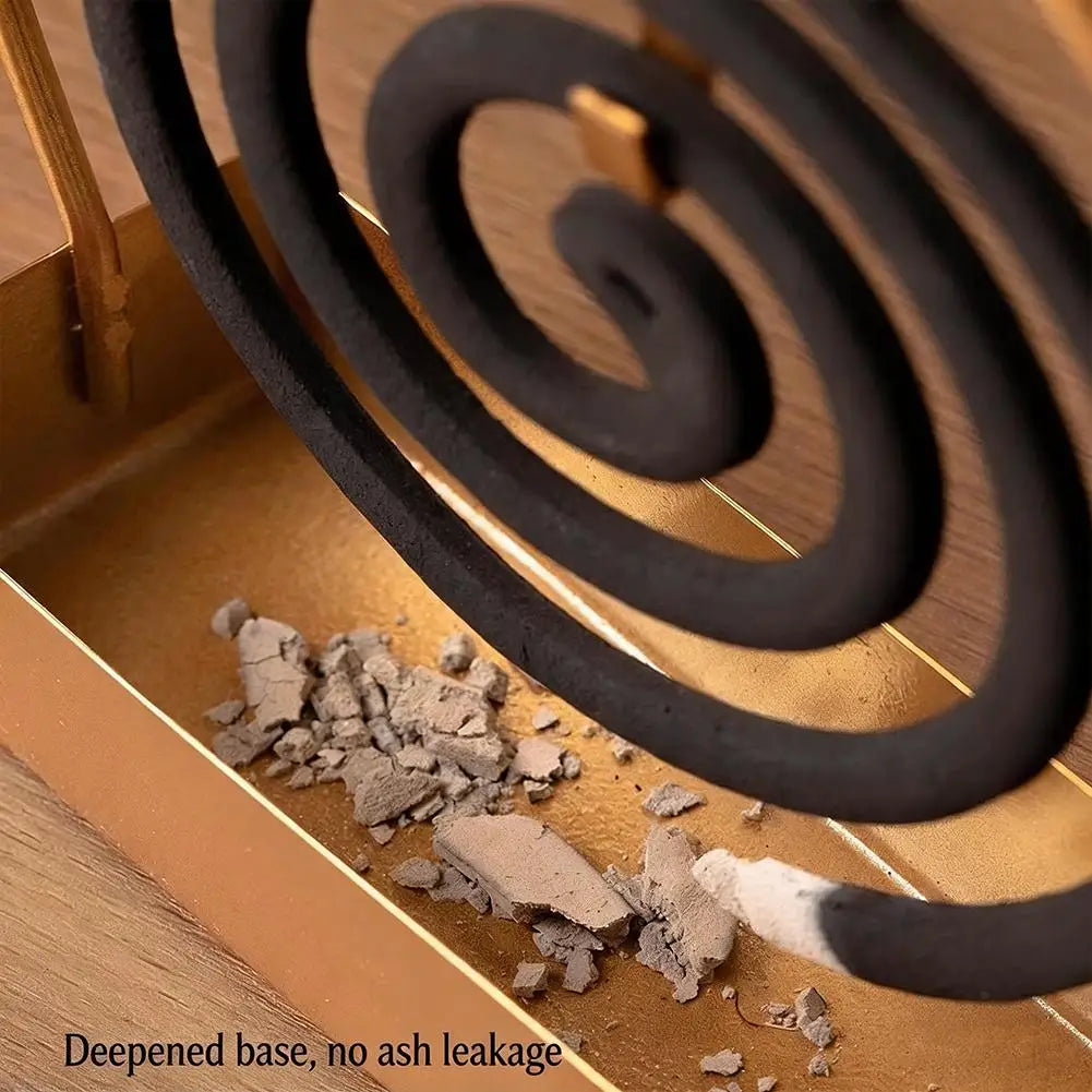 Hanging Mosquito Coil Holder – Metal Rack for Home & Camping