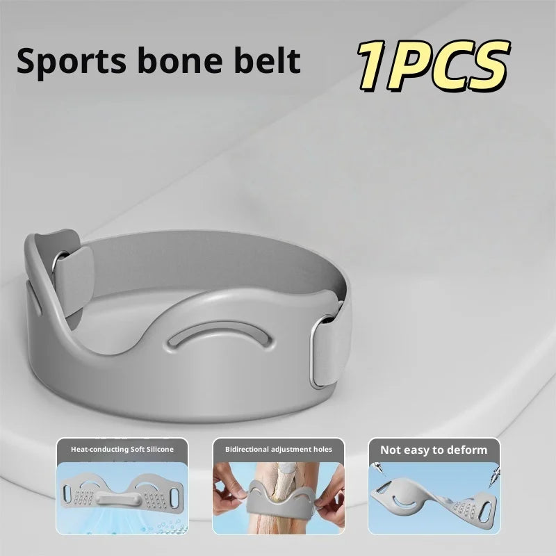 Silicone Knee Stabilizer Strap – Patella Support for Sports