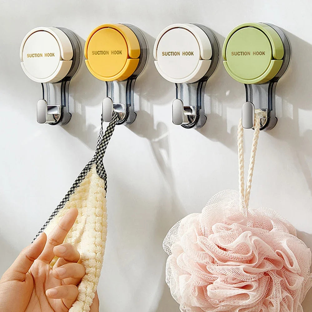 Strong Vacuum Suction Hooks Traceless No-drilling Adhesive Home