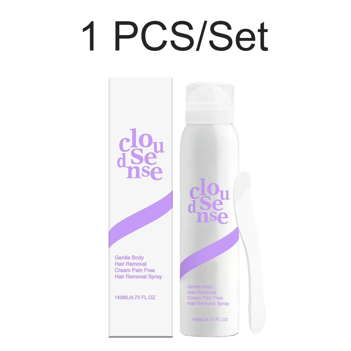 Hair Removal Spray & Growth Inhibitor – Gentle Formula 140ml